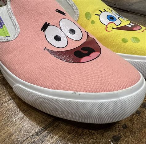 spongebob patrick slip on shoes.